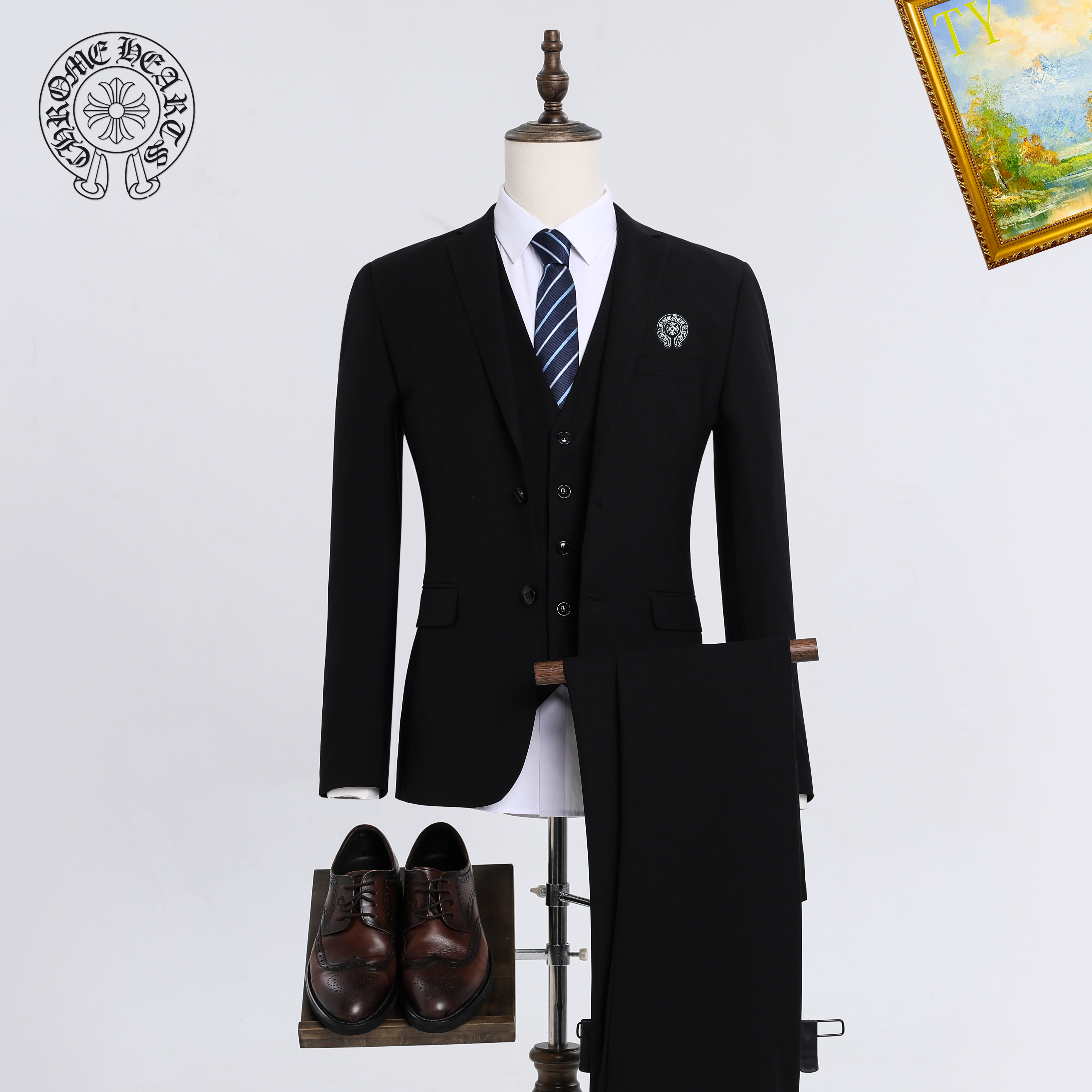 Chrome Hearts Business Suit